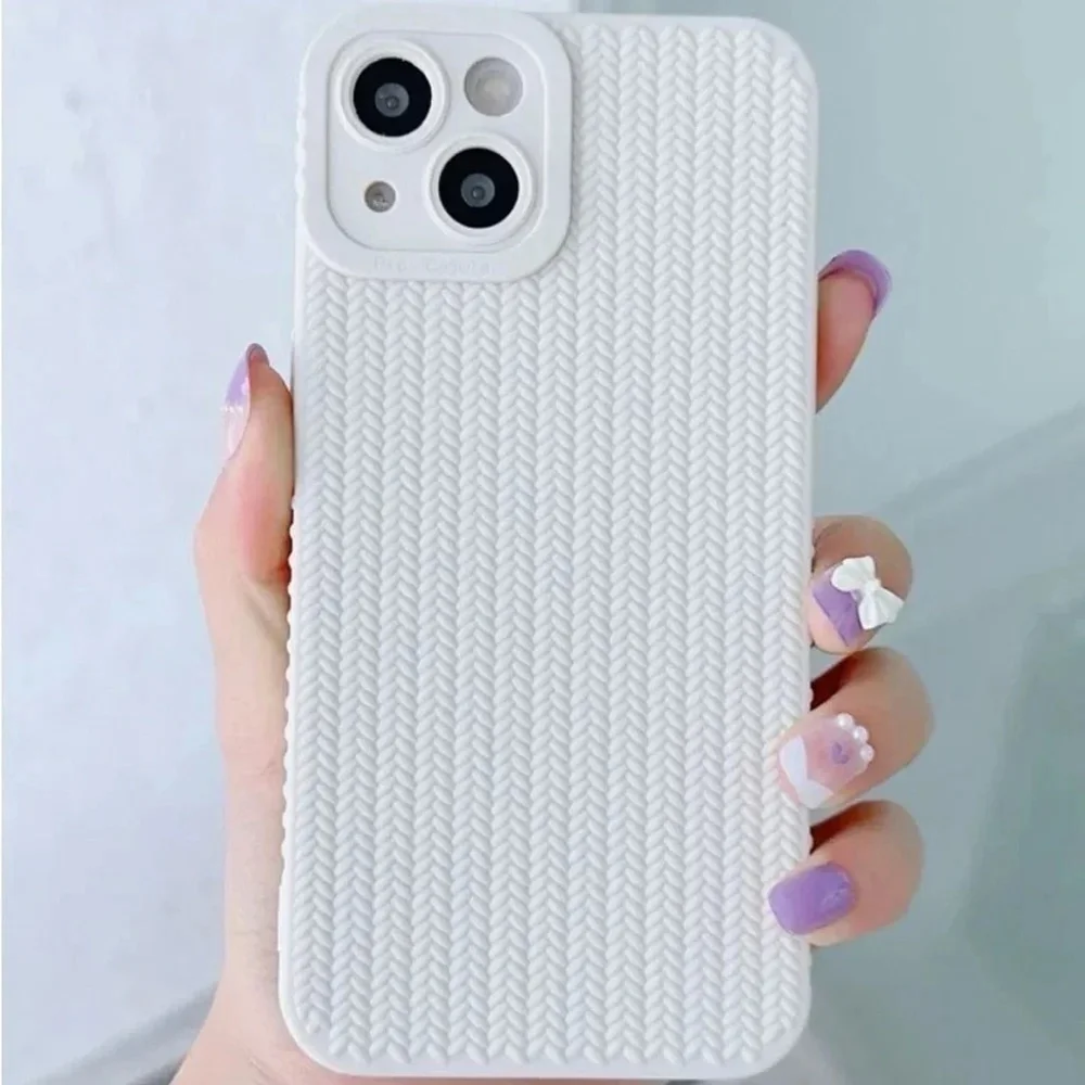 ⚠️Clearance iPhone 14/Pro/Pro Max White Textured Phone Case SAU - Picture 4 of 4